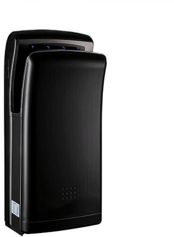 SAYEYBU Asciugamani Elettrico Verticale Automatico, Asciugamani Elettrici Parete per Uso Commerciale, Filtro Hepa, Aria Doppia Lama 1800 W, per Uso Domestico e Commerciale