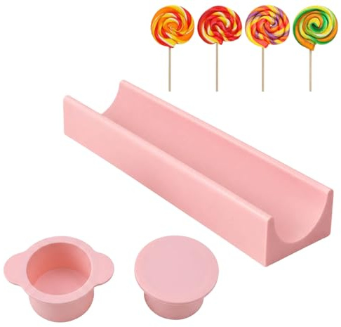suction 2 PCS Cake Pop Mold Set, Round Dessert Mould, Durable Easy Release Cake Pop Maker, Essential Baking Supplies for Home & Party Use