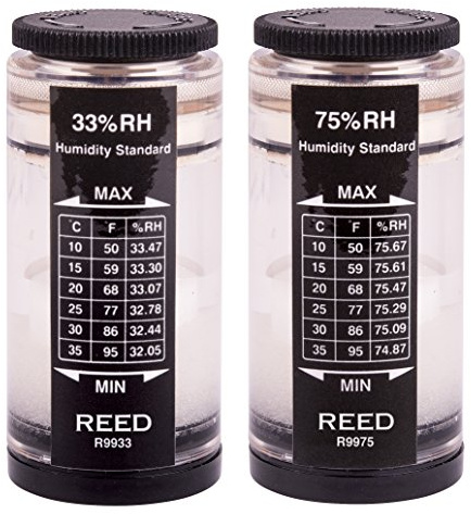 REED Instruments R9980 Humidity Calibration Kit (33% and 75%)