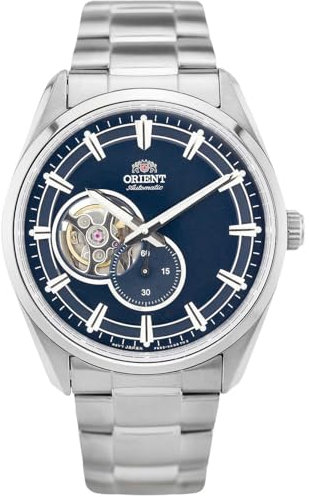 Orient Herren Analog Automatik Uhr mit Edelstahl Armband RA-AR0003L10B