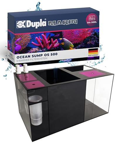 Dupla Marin Ocean Sump OS 500 I 5 - Sistema de Filtro para acuarios de hasta 500 litros, 76,6 x 40 x 40 cm, Filtro de Acuario para filtración de Agua eficiente, Sistema de filtración para acuarios de