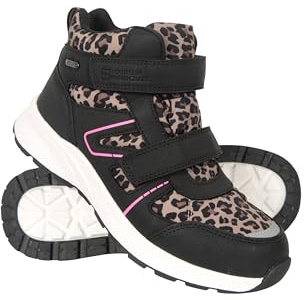 Mountain Warehouse Jupiter Wasserdichte Wanderstiefel | Atmungsaktive und strapazierfähige Schuhe, Jungen und Mädchen, verstellbaren Riemen, Für Komfort, Wandern, nassem Wetter