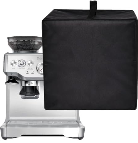 Espresso Machine Cover Heavy Duty Heat Resistant Waterproof Protective Coffee Machine Cover Compatible with Breville Barista Express Espresso Machine BES870XL/Pro Espresso Machine BES878BSS/BES880BSS
