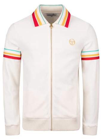 Sergio Tacchini Slice Velour Track Top Jacka Gardenia/Guld, Gardenia/Guld, M