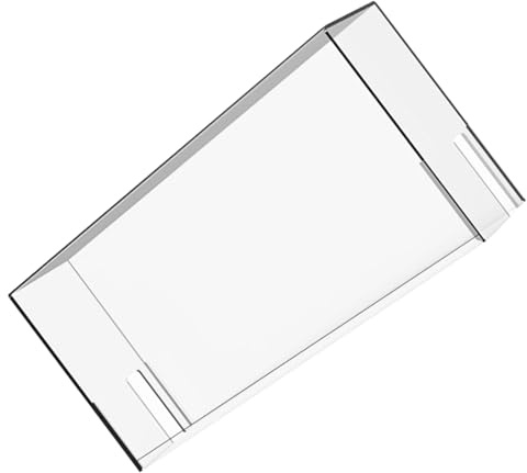 KOMBIUDA Boîte de Rangement pour Console de Jeux Boîte de Protection Transparente Étui de Rangement pour Console