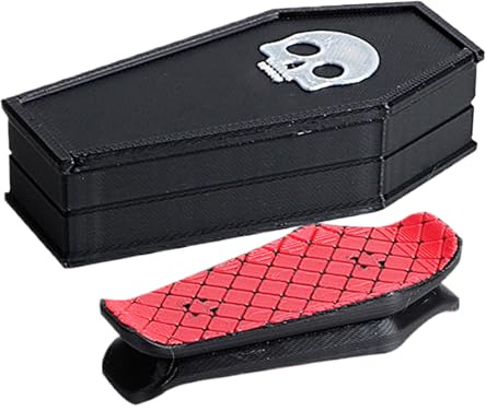 Dopsyesn Magnetisches Mini-Fingerboard, Tragbares Mini-Skateboard-Spielzeug Für Tricks (Drehen/Sliden), 3D-gedruckt, Magnetisch, Perfekt Für Erwachsene, Jugendliche, Zuhause, Schule Und Reisen