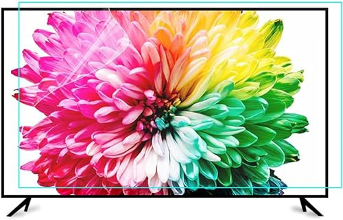Film Protecteur D'Écran Tv 32-75 Pouces Anti-Lumière Bleue/Anti-Reflets/Anti-Rayures/Anti-Réflexion Pour Réduire La Fatigue Oculaire. Compatible Avec Les Écrans Lcd, Led, Oled 4K, Qled Et Hdtv De 40