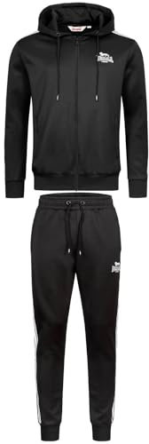 Lonsdale Weetwood Trainer Track Suit (L, black/white)