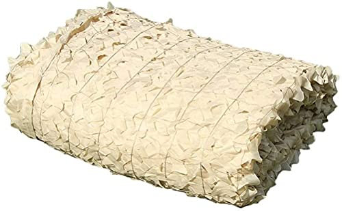 Rete Mimetica Vela ombreggiante Telo For Rete Mimetica For Caccia E Caccia Nascondi Decorazioni |Protezione UV Giardino Balcone Rete Mimetica Beige, 2x3m, 2x4m, 3x3m, 3x4m Rete Mimetica Militare ( Siz