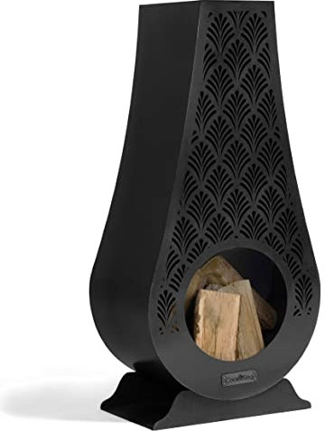 GMD Living Gartenofen/Gartenkamin aus Rohstahl Ankara 50 x 33 cm