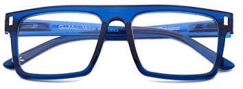 GianMarcoVenturi Gian Marco Venturi Reading Glasses, Blu, 53mm Unisex