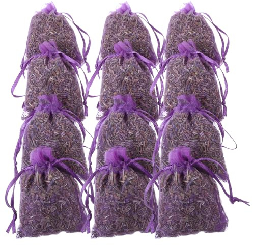 HOUDERCO 12piezas Sachets De Aromáticos De Fragancia para Ropa y Cajones Absorbentes De Olores para Armarios y Espacios Pequeños