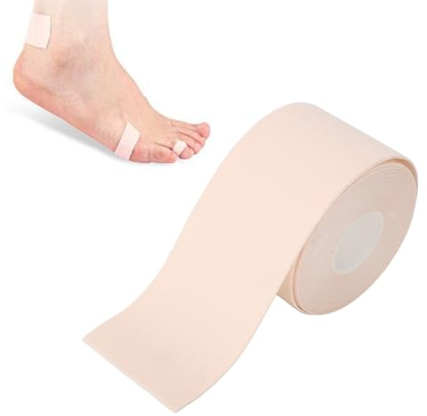 Blasenpräventionsband, weiches Fersenschutzband aus Samt, Blasenpflaster für Füße, Finger, Zehen, Füße, Blasenkleberolle für Hände, Füße, Fersen, Zehen, Hühneraugen, Schwielen