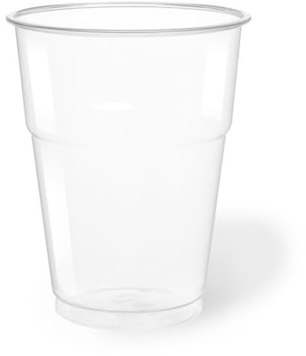 DOT Horeca Solutions - Bicchiere di Plastica Pet Trasparente 350 ml – 150 pz - Bicchieri da Asporto - per Cocktail e Bevande, Perfetto per Eventi e Feste