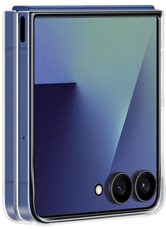 Samsung Clear Case EF-AF766 für das Galaxy Z Flip7, Handyhülle, Durchsichtig, Kratzfest, Schlankes Design, Transparent