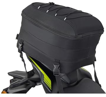 maletas para moto Universal Para R1200GS R1250GS F800GS LC Para Aventura Bolsa De Cola De Moto Expandible Bolsa De Asiento Trasero