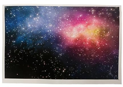 Oxtxuzdm Adesivo per computer portatile stellato per notebook copertura cielo per 12-15 pollici decalcomania decorativa per per/adesivi