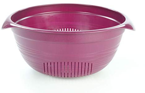 TUPPERWARE Rühschüssel Sieb 3,5 L für CombiPlus lila Backen