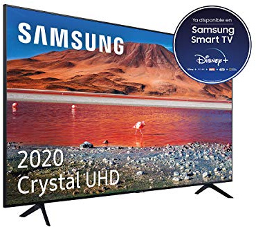 Samsung Crystal UHD 2020 75TU7005 Smart TV 75 avec résolution 4K, HDR 10+, Crystal Display, processeur 4K, PurColor, Son Intelligent, Fonction One Remote Control et Assistants vocaux Pris en Charge