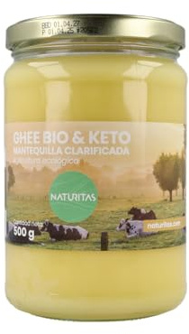 Ghee Mantequilla Clarificada | 500g | Naturitas Essentials | Bio Apto Keto
