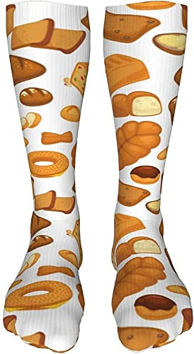 600 Business Socken Backwaren Brötchen Brot Herrensocken Haltbarkeit Sneakersocken Geruchshemmend Haussocken Für Damen Everyday Herren