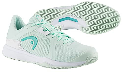 HEAD Sprint Team 3.5 Clay Women Tennisschuh, Aqua/weiß
