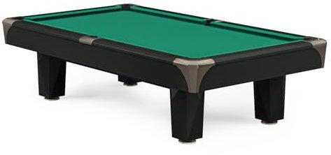 Stradivari Billardtisch Master | Ohne Münzung | 25 mm Spielfläche | Formica-Holzbeschichtung | K-55 Bandenprofil | Indoor | Wartungsfreundlich, fein justierbar, Massivmetall-Verbindungen