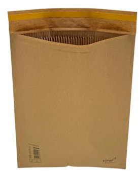 TEXSO Verpackung - Briefumschläge E/PAD gepolstert Recyclingpapier FSC verstärkt und zertifiziert - Stark und umweltfreundlich für sicheren Versand - Umschlag G/4 240x330 E/PAD 20 PZ