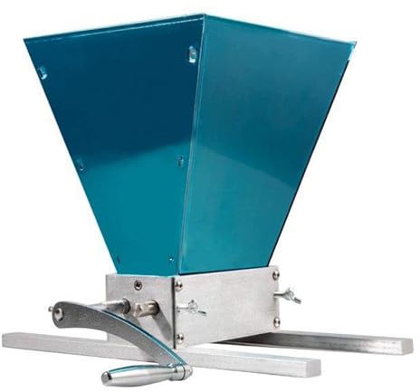 Grinding Mill，Barley Grinder Machine, Malt Crusher Adjustable Barley Grinder, 2 Roller Grain Mill Stainless Steel Adjustable Barley Grinder, Use for Beer Brewing Grain Mill Homebrew