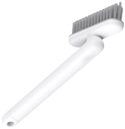 Puscella di pulizia con setole dure - Rifumo giunto a rotazione per giunti e angoli duri | Detergente per piastrelle da pavimento efficace con una piccola clip | Ideale per finestre, piastrelle