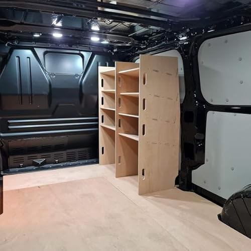 Ford Custom 2023+ End Van Racking Toolboxes, Drill Shelves, Storage Unit Nr 2