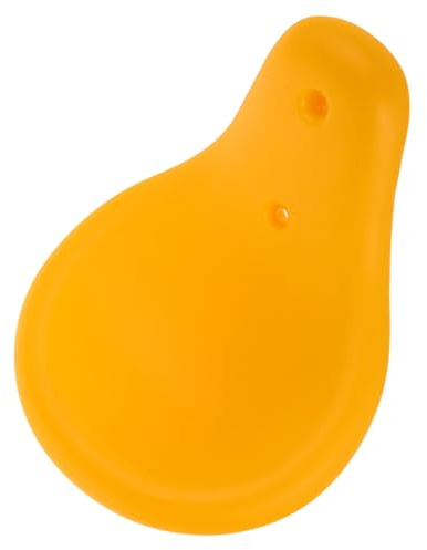 ZUNOXAZ Toddler Seesaw Seat Board Replacement, Heavy Duty Yellow Plastic Rocker Chair Seat for Outdoor Playgrounds, Kids Rocker Chair Fitting Accessory for Parks and Play Areas