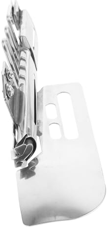 HEALSOPTHY Seamer Binder Profesional de Acero Inoxidable para Máquina de Coser Industrial Accesorio Pequeño Ligero y Fácil de Instalar para Dobladillos y Bordes Variadas