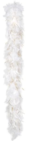Boland - Federboa 50 g, Länge ca. 180 cm, 20er Jahre, Gatsby, Karneval, Halloween, Fasching, Mottoparty, Kostüm, Theater