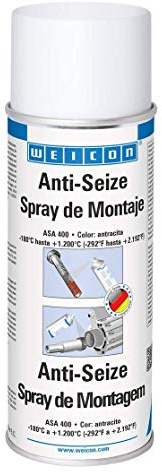 WEICON Spray Anti-Seize | 400 ml |Protección Duradera contra la corrosión