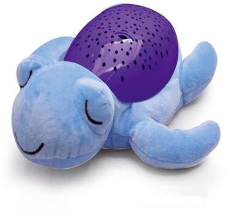 Children Cartoon Animal Electric Music Starry Sky Projection Light Hippo Elephant Sleeping Light Comfort Toy Without Battery