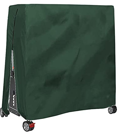 Nrkin Tischtennisplatte Abdeckung, Wasserdicht, Winddicht, UV-Beständiges, Schwerlast Reißfest 420D Oxford Gewebe Tischtennisplatte Schutzhülle