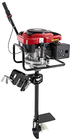 LUNICASHA 4 Takt 8 PS Außenborder Outboard Bootsmotor Benzinmotor Aussenbordmotor Benzin Bootsmotor Luftkühlung 196CC