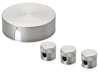 ORION LIGHTSTYLE Distributor set with junction box incl. 3 pin ceiling pin canopy ceiling box rosette junction box cover nickel matte