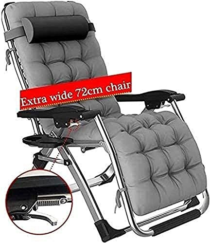 NOALED Recliner Sun Loungers Lounge Chairs Sonnenliege/Liegestühle Liegende Gartenliegestühle für schwere Menschen Zero Gravity Outdoor Garden Solarium Pl