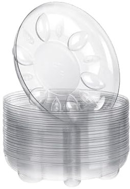 Topfuntersetzer für Pflanzen, Blumentopf-Tabletts, Pflanzgefäß, Entwässerungsschale, stabile Pflanzuntersetzer, Übertopf, Blumentopf-Untersetzer für Haus, Garten, Balkon