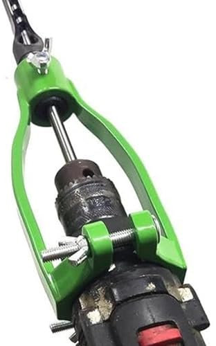 Square Hole Drill Adapter, Mortise Tenon Tool, Woodworking Drill Attachment, Mortising Fixing Bracket, High Performance, Time-Saving Solution, Metal Iron, Green For Machine Accessory