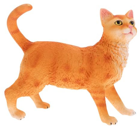 ERINGOGO Modelo De Gato Mascota De Plástico Juguete Cognitivo para Adorno De Gato Falso para Decoración De Habitación Infantil