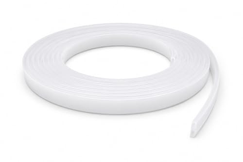 10m LED Abdeckung für Aluminiumprofil A1, A1F, A2, A2F – Opal – nahtloser Diffusor – Rolle – 10 Meter