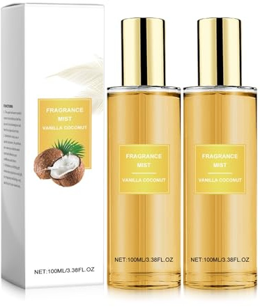 Vanille Coconut Passion Bodyspray,Vanille Parfüm,Bodyspray Parfum Damen,Coconut Passion Fragrance Mist, Damenparfüm,Lang anhaltende Frische,Ideal für den Sommer
