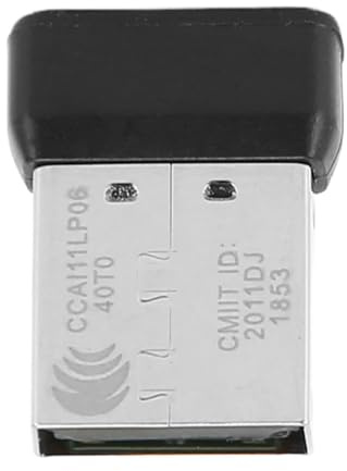 YROHGKPN Receptor USB universal, estabilidad de señal optimizada, construcción de metal y plástico para configuraciones profesionales de lugar de trabajo G603, reemplazo del receptor de ratón