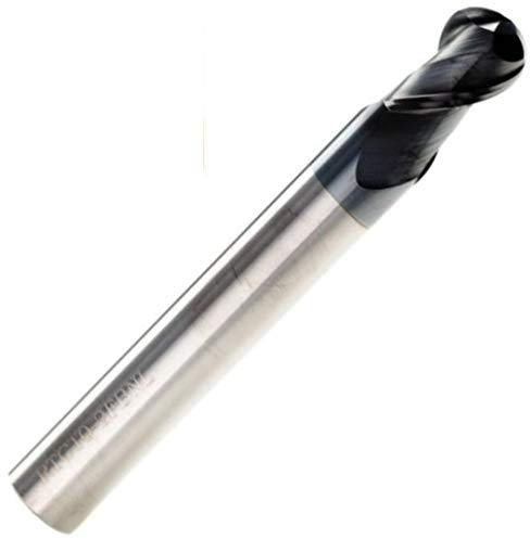 10mm Solid Carbide 2 Flute Ballnose Slot Drill TiAlN Coated/Ball Nose End Mill