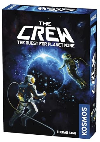 Thames & Kosmos | 691868 | The Crew: The Quest For Planet Nine | Cooperative Trick Taking Game | 50 Different Missions | 3-5 Players | Ages 10+