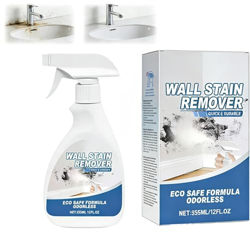 Multipurpose Wall Cleaner Spray, Highly Effective Stain Dirt Remover, Professional Painted Wall Cleaner Spray, Kitchen’s Cleaning Solution, Multi-surface Cleaning, Grout Cleaner (1PCS)