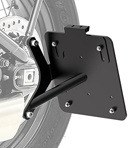 Seitlicher Kennzeichenhalter kompatibel mit Triumph Bonneville Bobber/Black 17-25